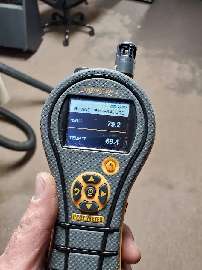 Moisture meter humidity assessment for Mold Remediation & Removal in Steubenville
